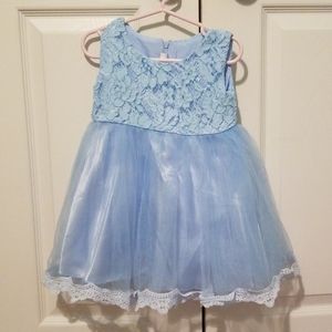 Toddler dress - blue